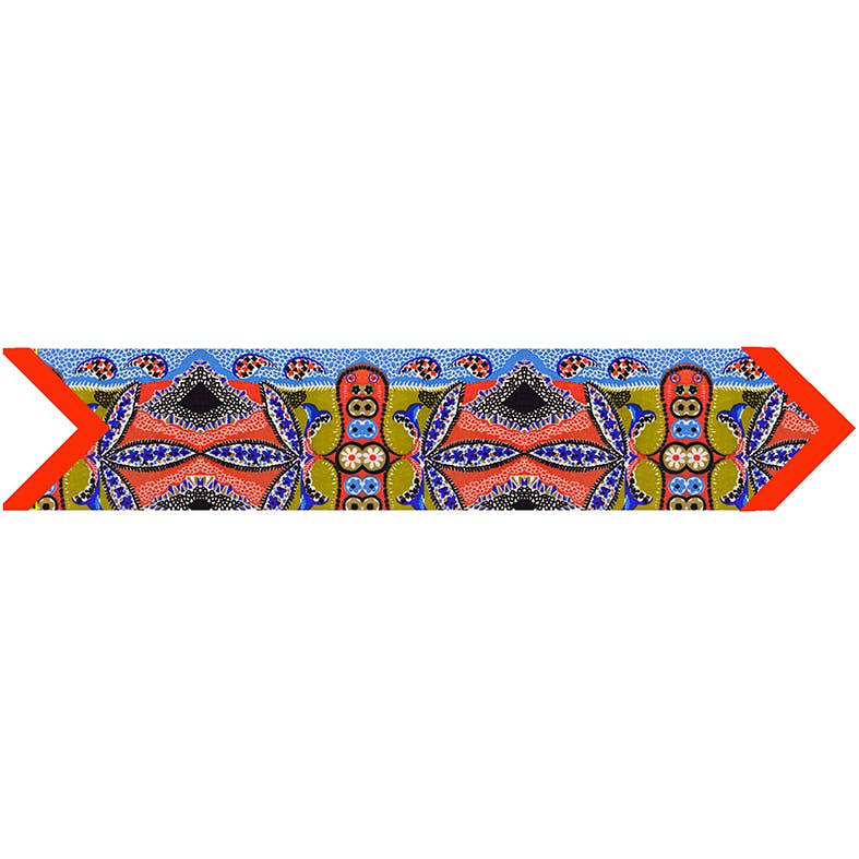 Paisley red twilly