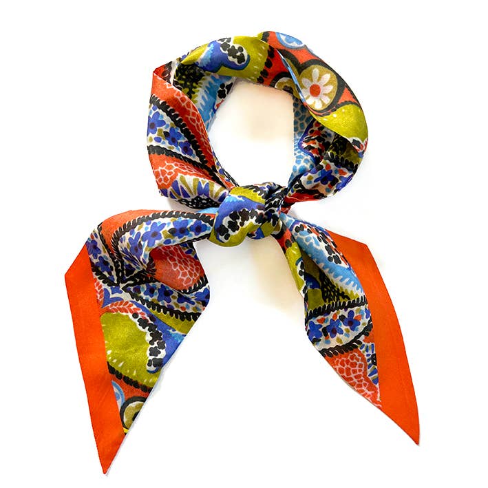 Paisley red twilly