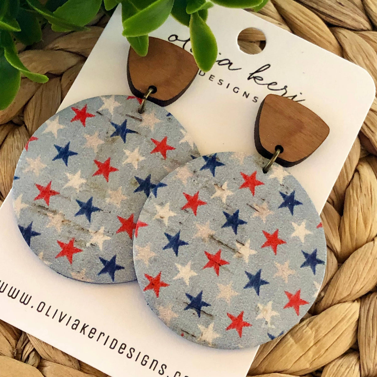Everly - Patriotic Blue Stars