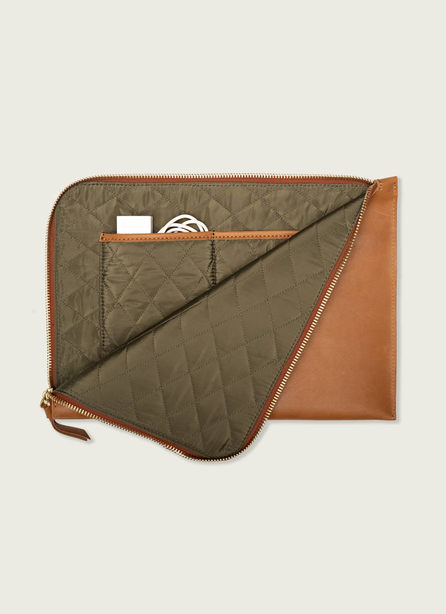 16'' Leather Laptop Sleeve