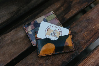 Camo Card Wallet - Five Pocket
