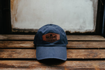 Historical Ligonier Leather Patch Hat