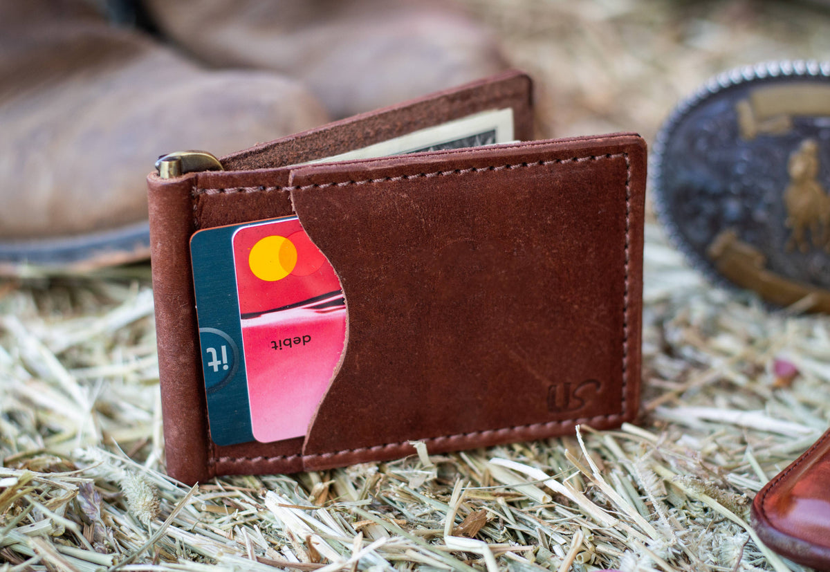 Money Clip Bifold Wallet