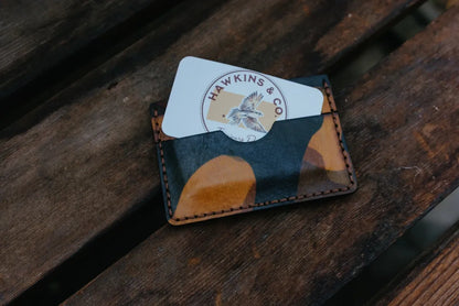 Camo Card Wallet - Five Pocket