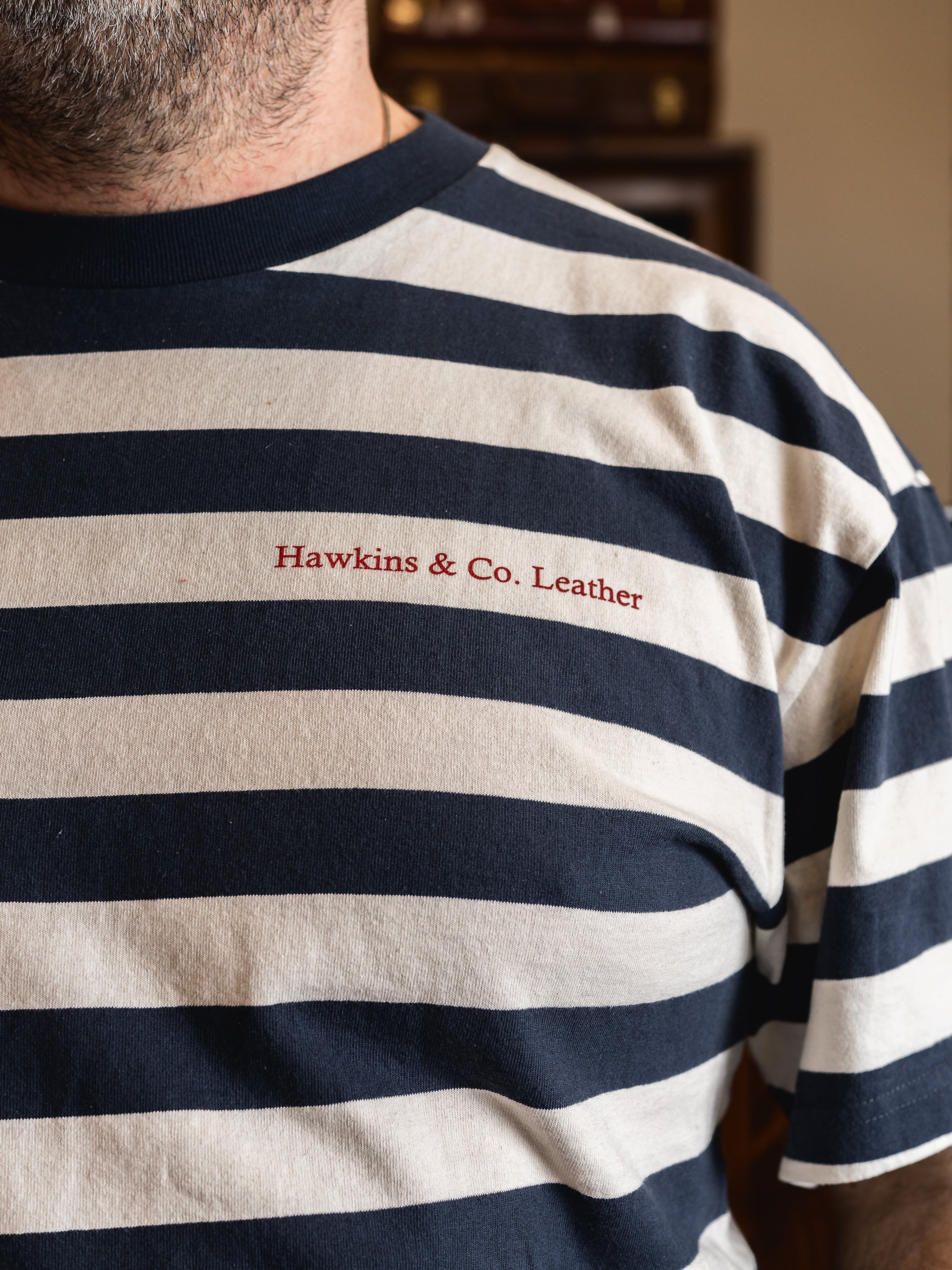 Made Slow Stripe T-Shirt