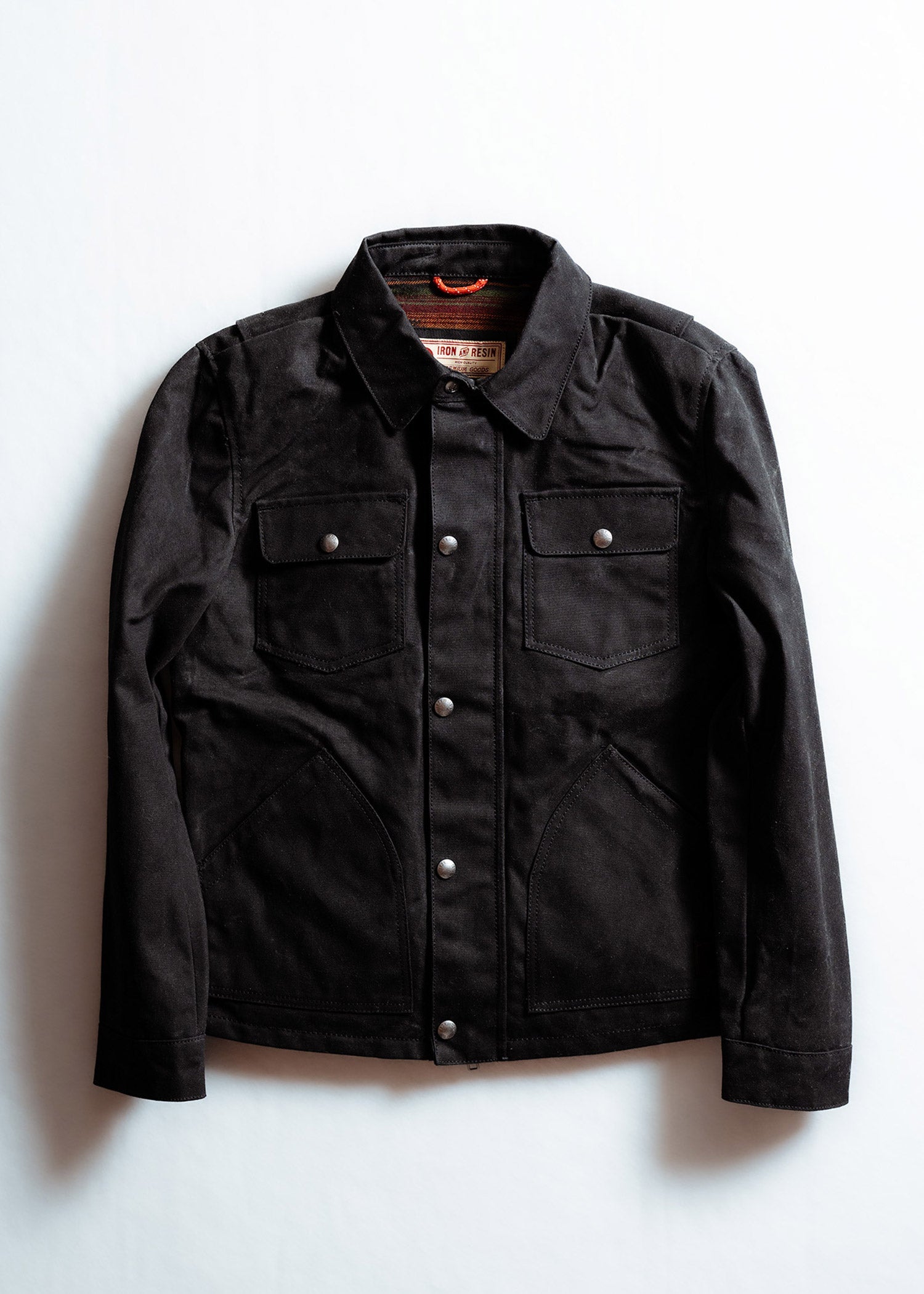 Cruiser Jacket - Raymond Waxed Canvas – Hawkins & Co. Leather