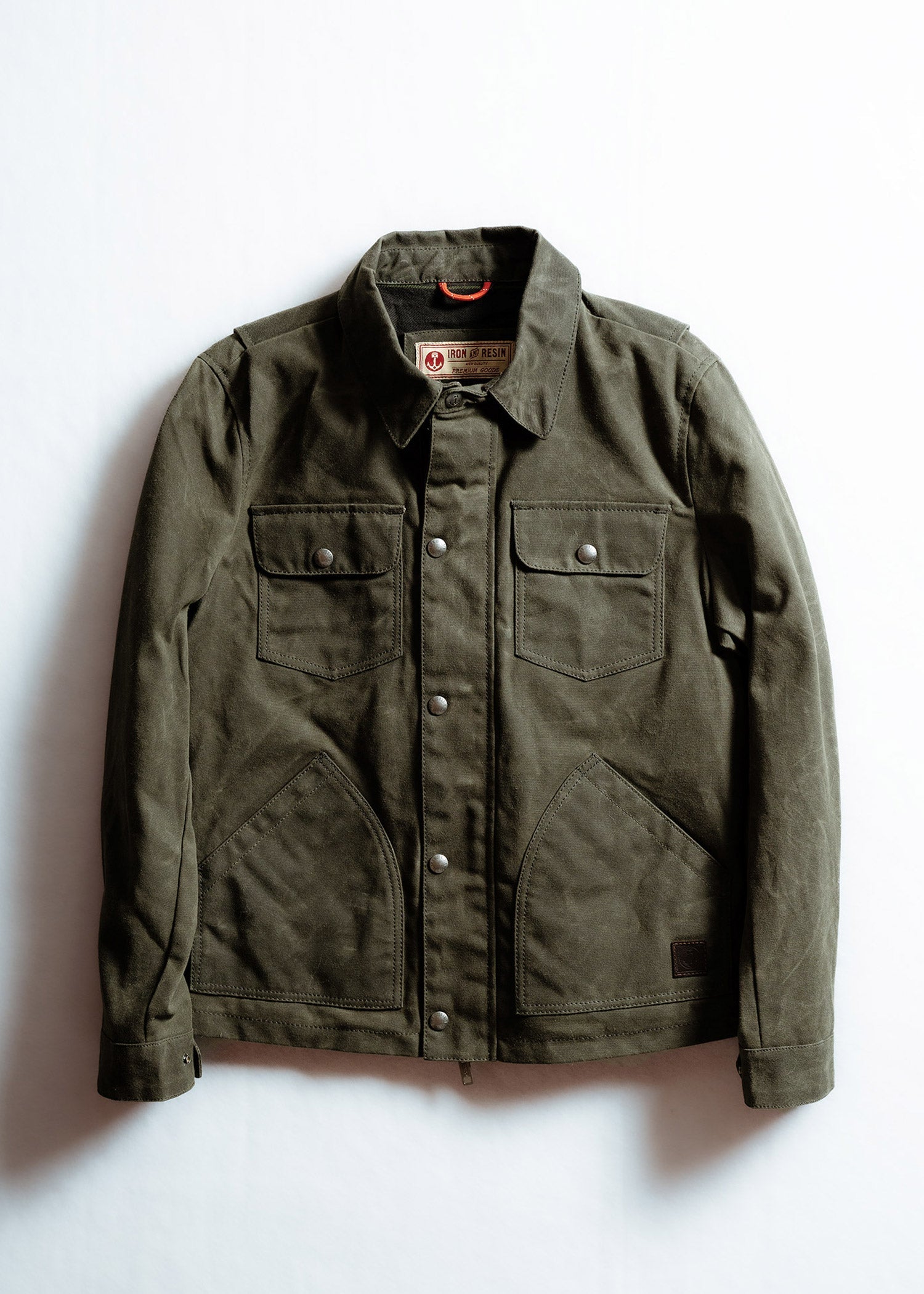Cruiser Jacket - Raymond Waxed Canvas – Hawkins & Co. Leather