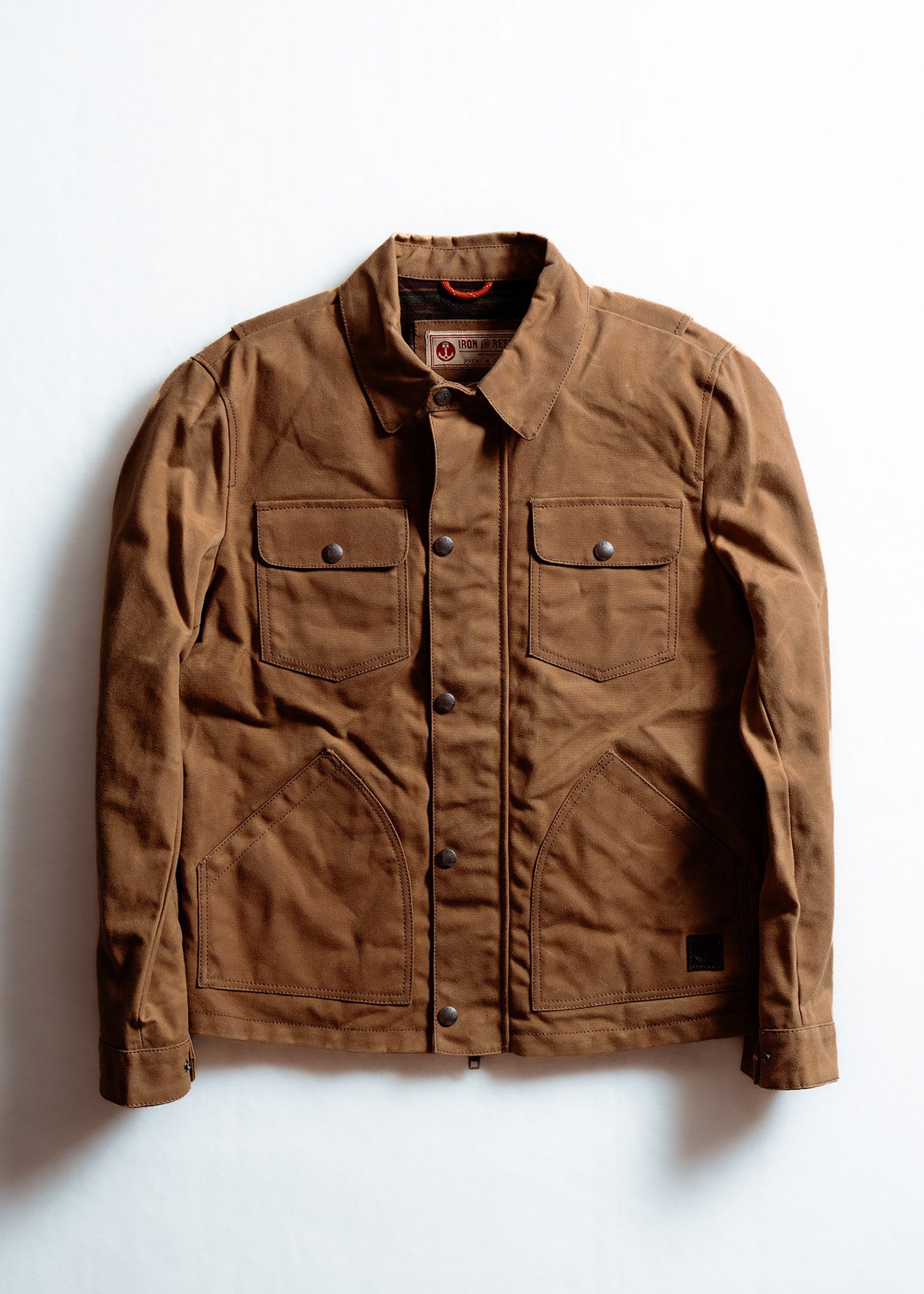 Cruiser Jacket - Raymond Waxed Canvas – Hawkins & Co. Leather