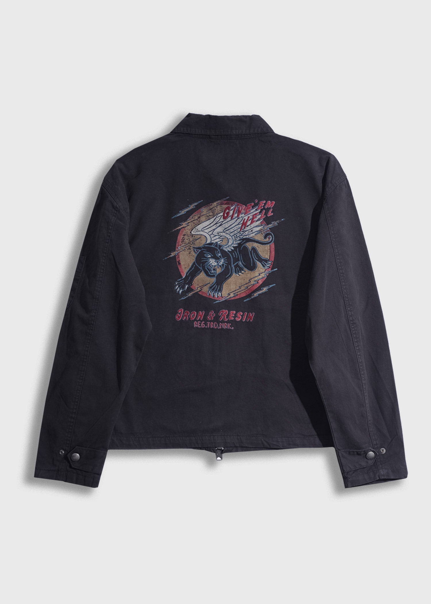 Give 'em Hell Jacket – Hawkins & Co. Leather