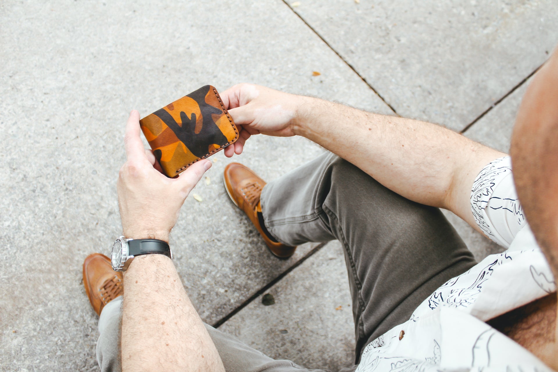 Oxford - Camouflage Bifold Wallet