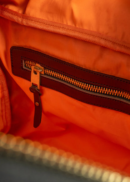 Waxed Canvas Weekender Bag