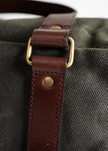 Waxed Canvas Weekender Bag