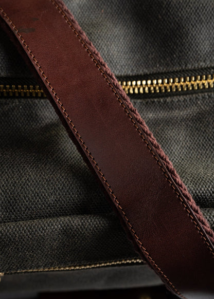Waxed Canvas Weekender Bag