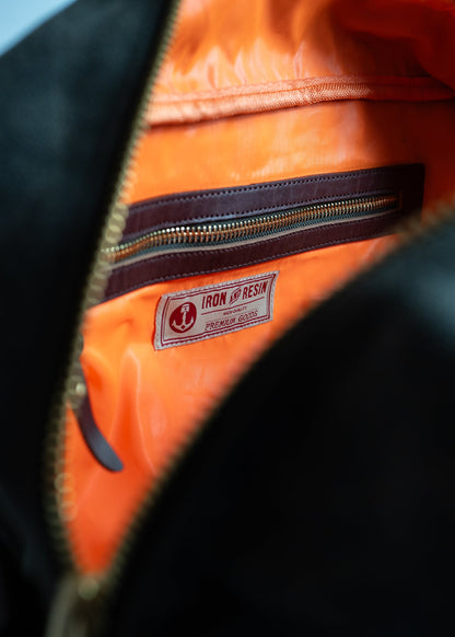 Waxed Canvas Weekender Bag