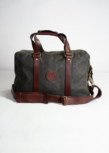 Waxed Canvas Weekender Bag