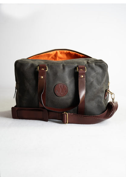 Waxed Canvas Weekender Bag