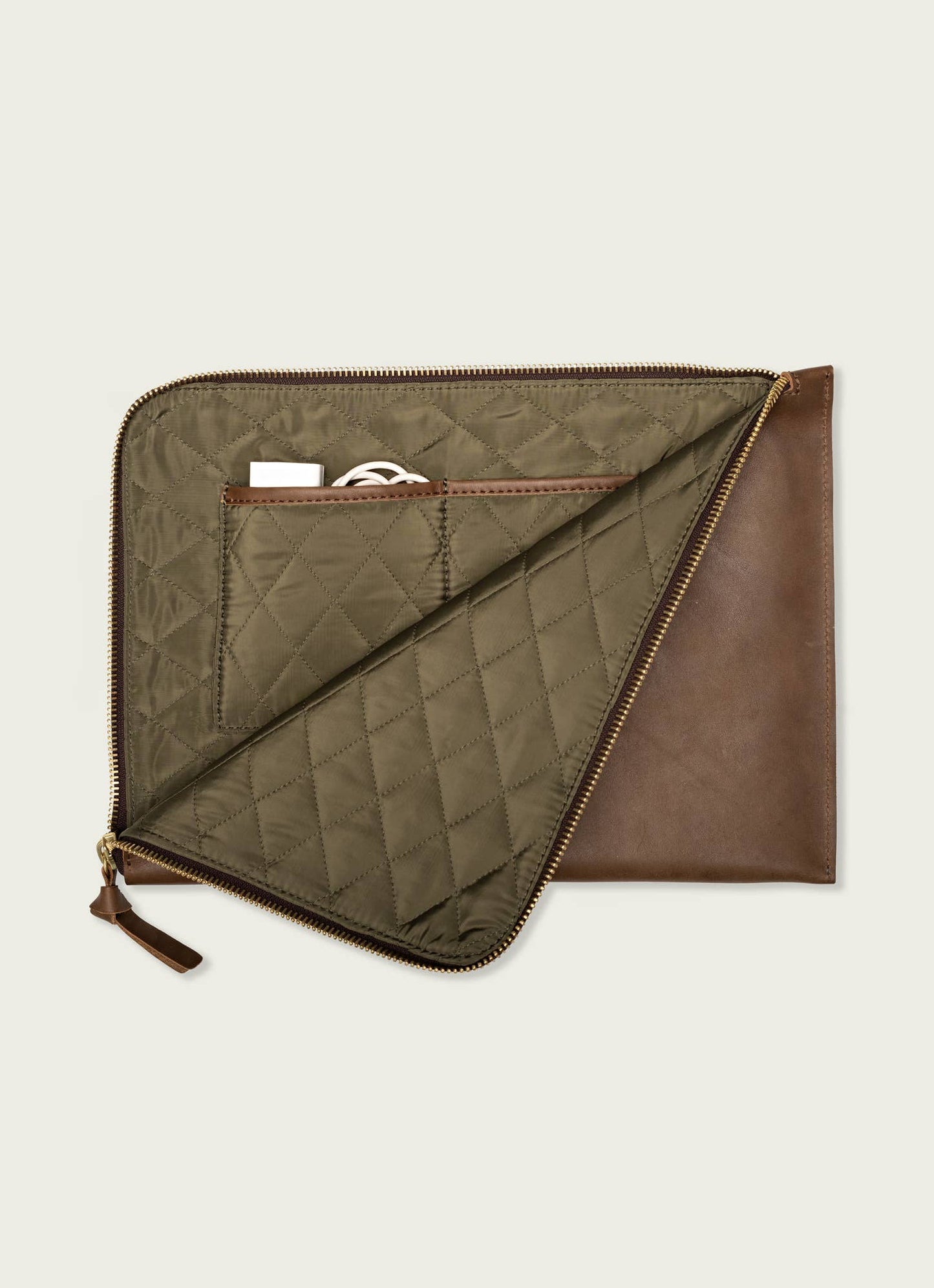 16'' Leather Laptop Sleeve