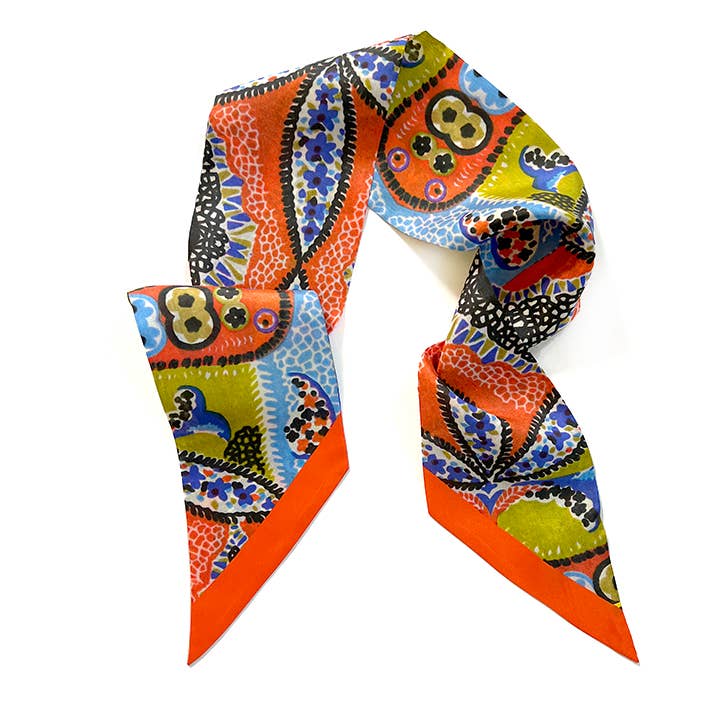 Paisley red twilly