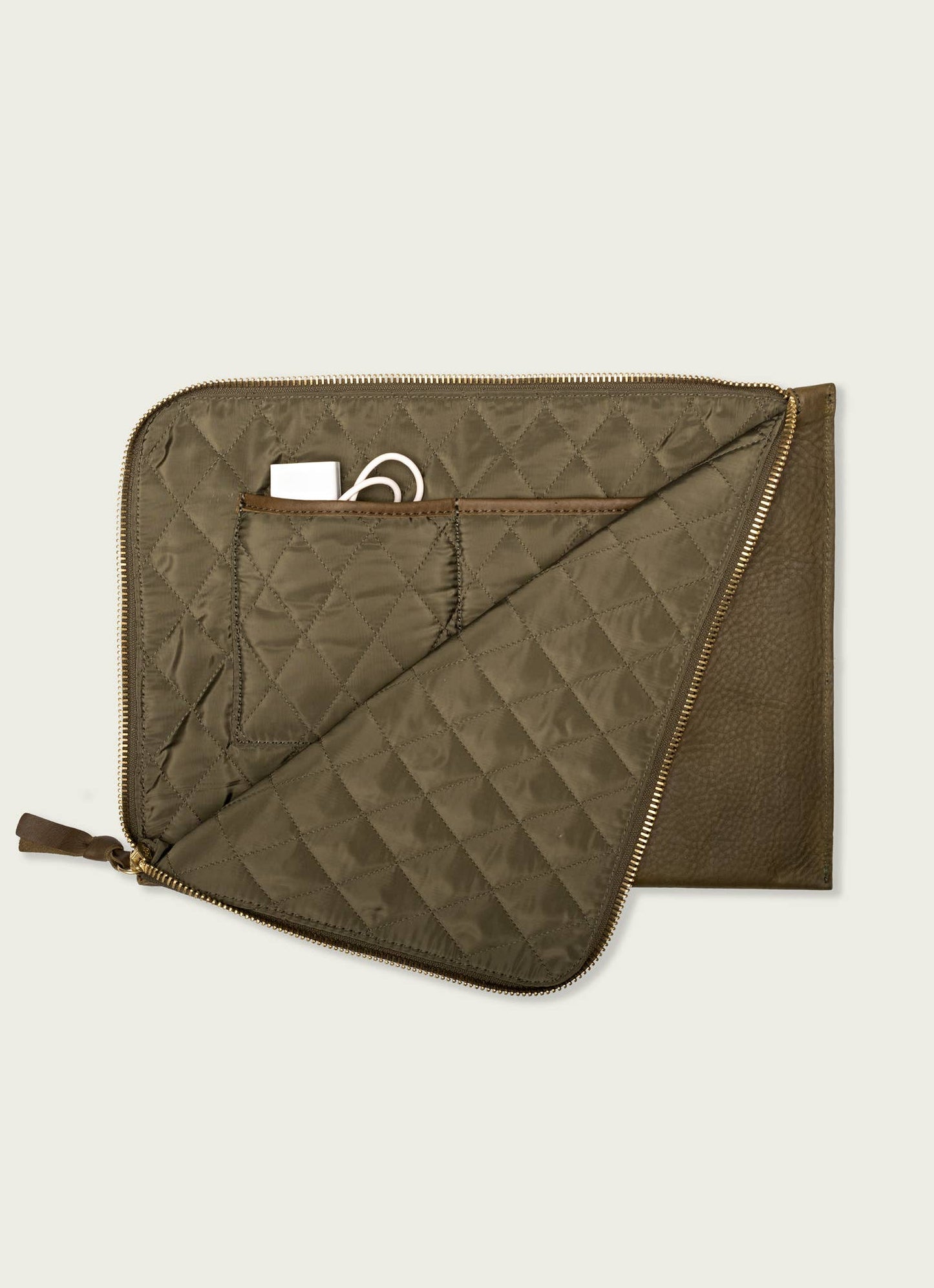 16'' Leather Laptop Sleeve