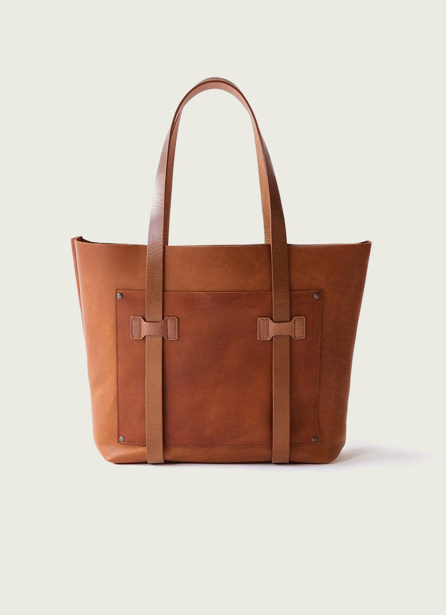 Leather Medium Tote Bag for Women