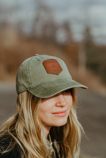 Ligonier Leather Patch Hat