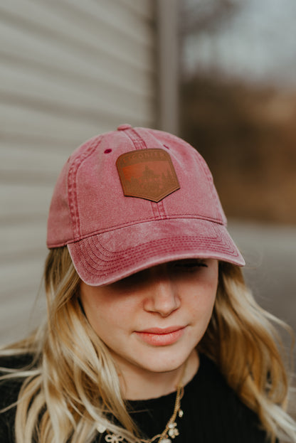 Ligonier Leather Patch Hat